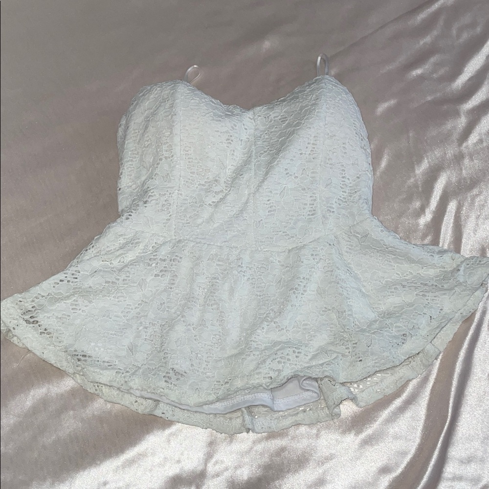 Lace Corset Top